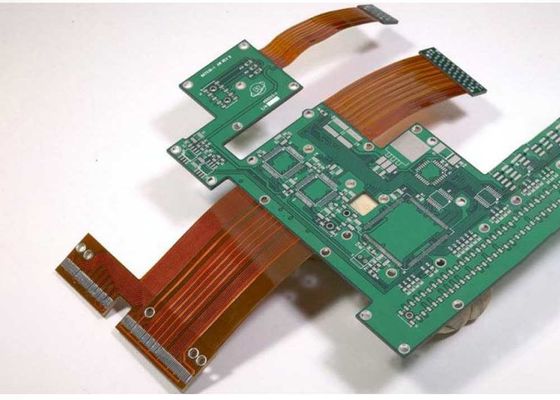 ENIG Finition de surface écran de soie blanc Impédance contrôlée Circuits PCB flexibles
