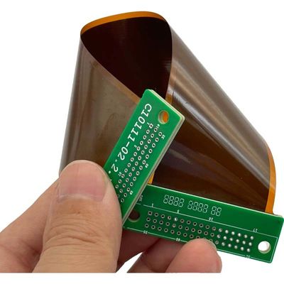 Min. largeur de ligne 0,1 mm Circuits imprimés flexibles - avec masque de soudure verte